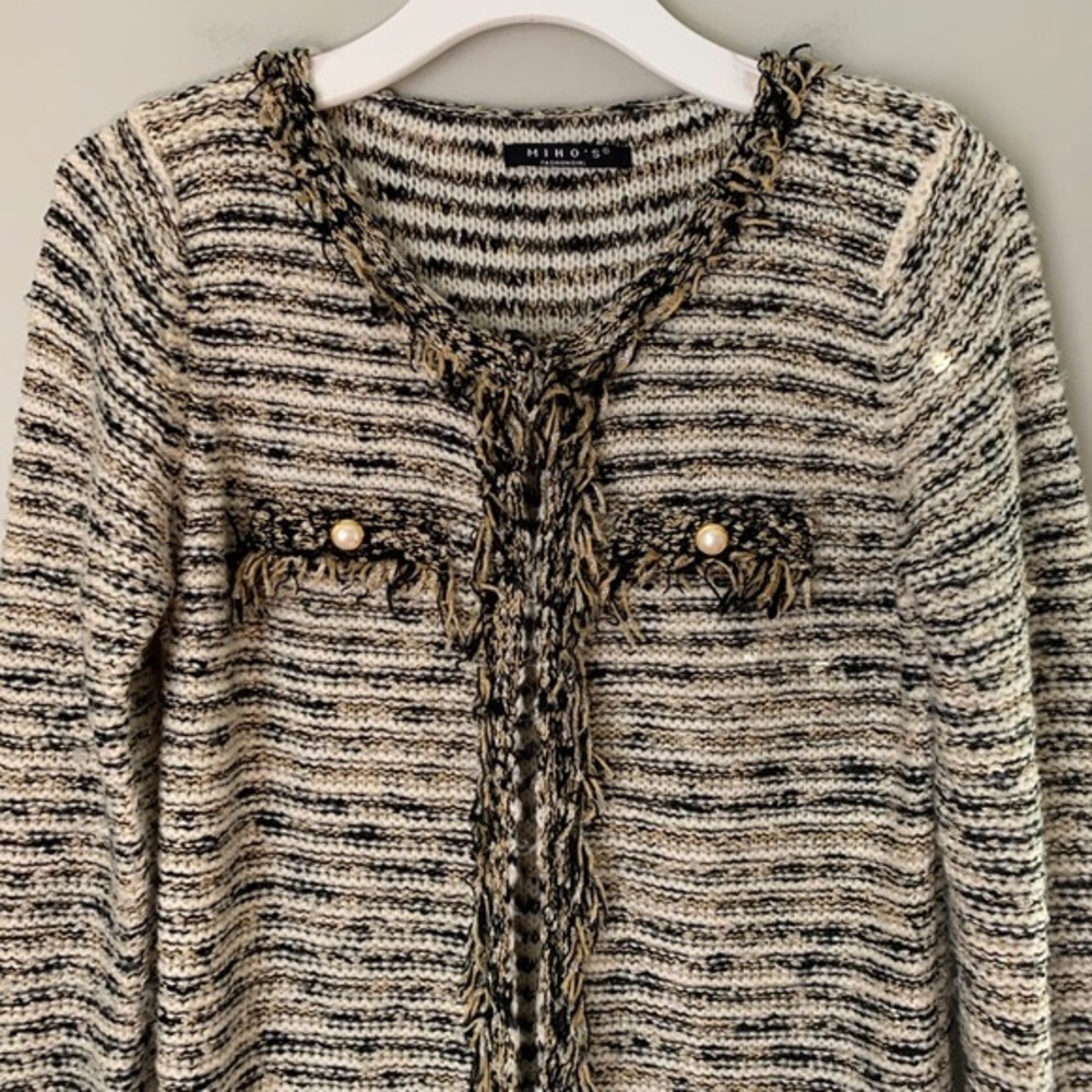 Mihos size S/M open front cardigan - Picture 4 of 16